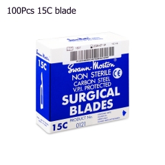 100 PCS 15C blade