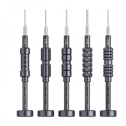 QIANLI  High-Precision Anti-Rust Anti-Slip Special 3D Screwdriver Set Philips Pentalobe Y Convex Cross For iPhone 5/6/8/X/XS MAX