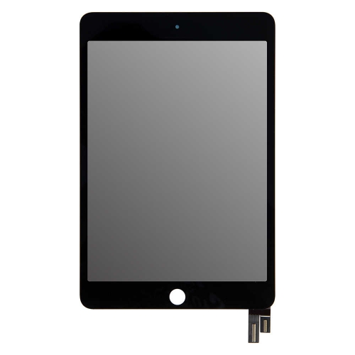 LCD Touch Screen Digitizer Assembly with Dormancy Flex Cable For Apple iPad Mini 4 - Black-OEM Refurb