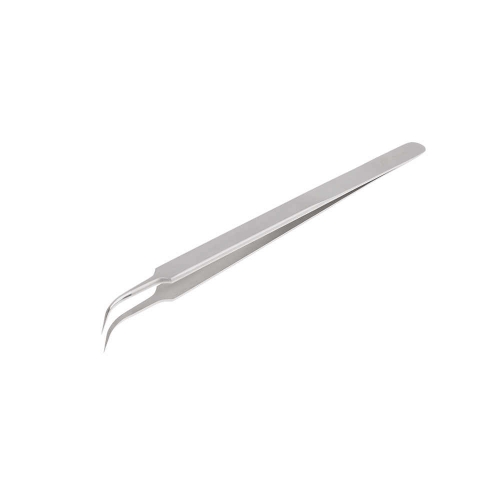 Stainless Steel Fine Tip Curved Tweezers AT-15K