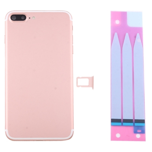 High-Quality Back Battery Cover Door Rear Middle Frame Chassis with Flex Cable Assembly  For iPhone 7 Plus-AA