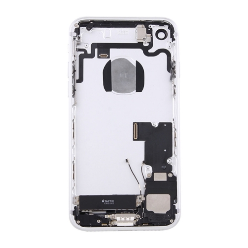 High-Quality Back Battery Cover Door Rear Middle Frame Chassis with Flex Cable Assembly For iPhone 7-AA