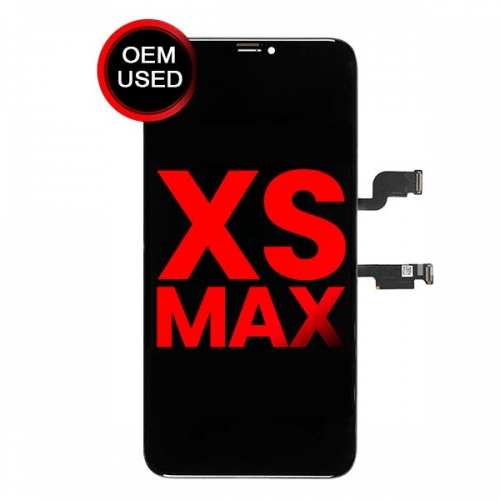 OLED Display and Touch Screen Digitizer Assembly with Frame Replacement For Apple iPhone XS Max - OEM Used