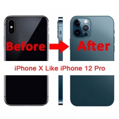 Back Cover Housing For Convert Apple iPhone X into Apple iPhone 12 Pro