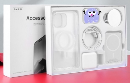 iPhone Accessories Gift Box, Six Pieces Gift Pack For iPhone