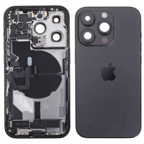 For Apple iPhone 14 Pro Back Battery Cover Full Housing With Parts