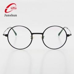 JS-022 - Sample for order from France simple titanium optical glasses frame