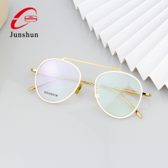 31221 - Classic aviator stylish big frame high quality titanium frame for Unisex