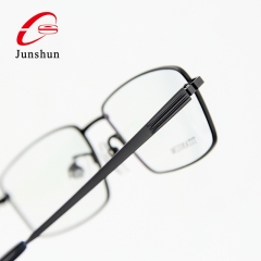 3301 - Flexible hinge in simple business style high quality titanium framefor Men