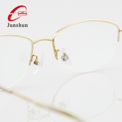 5060 - Simple pattern decoration exquisite high-end quality titanium frame for Lady