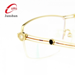 8810 - Simple titanium line optical frame for men