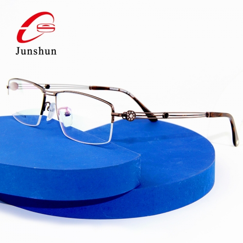 8810 - Simple titanium line optical frame for men