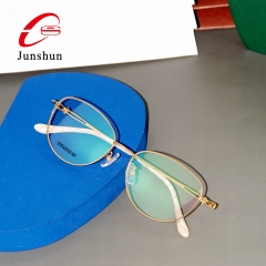 5069 - Round rim titnaium frame young in simple design for lady