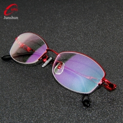 3319 - Casual titanium optical frame colorful rim for lady