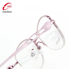 3319 - Casual titanium optical frame colorful rim for lady