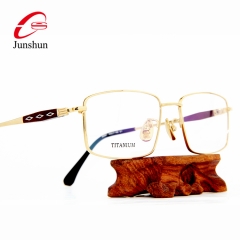 99961 - Young natural sandalwood titanium frame for Men