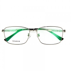 6096- Titanium wire grace design optical frame for Men