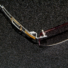 8808 - 儒雅艺术钛线商务光学镜框 - 男款