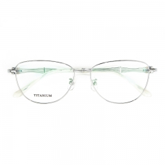 8865- Titanium line Half frame in elegant design for lady