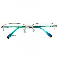 6072 - Large Eyeshape Titanium Eyewear design for Men