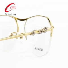 31229 - Vine temple design big frame high quality titanium - unisex