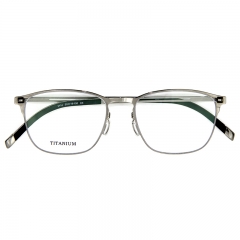 3114 Round Full Rim Young European Style Fashion Titanium Frame High Quality - Unisex