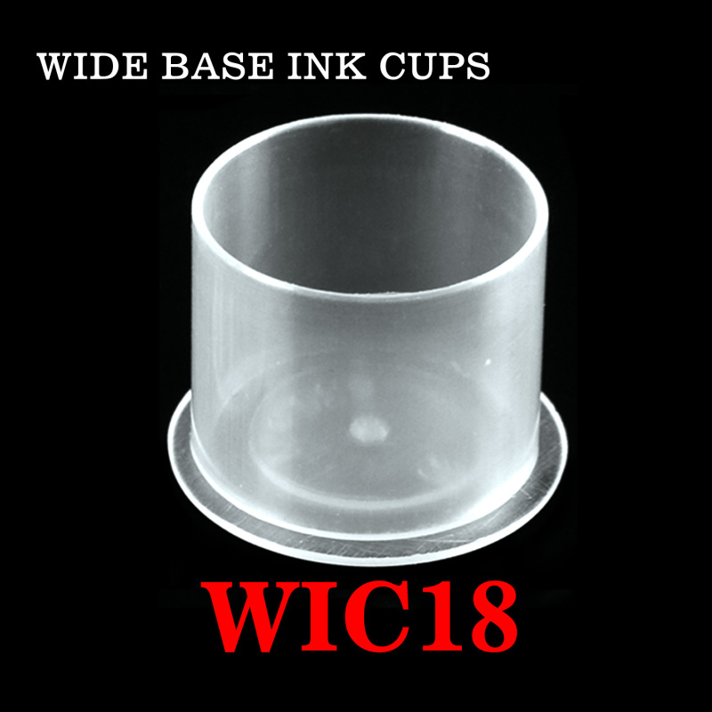 Clear Wide Base Ink Cups