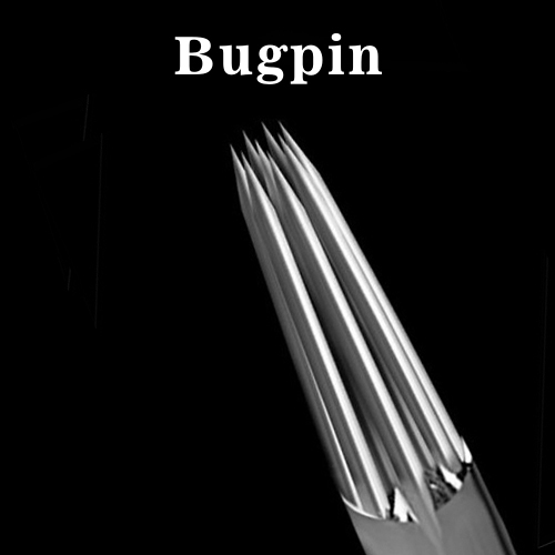 ELITE TATTOO NEEDLES ON BAR - Bugpin Round Liner 0.30mm