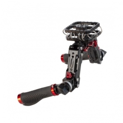 Double Handed Handheld Stabilizer With Spring absorbing jolts and vibrations