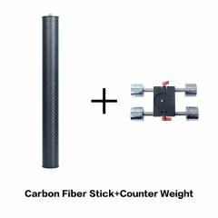 HIgh payload carbon fiber stick+counter weight