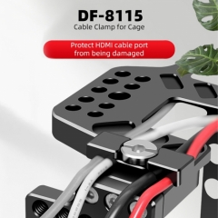 DF-8115  Cable Clamp with 1/4-20" Screw for Cage