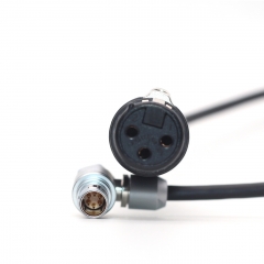 RA-D17 60cm Right-angle 6 Pin to 3 Pin Female XLR Audio Cable for ARRI alexa mini LF