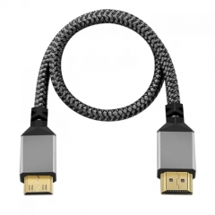 4KMINI-HDMI 1.5m 4K Mini HDMI Male to HDMI Standard Male Cable