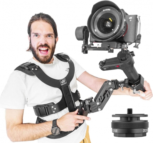 THANOS-SE Compact Tiltable Universal Single Handle Gimbal Supporting Vest System(Any Single Handle Gimbal)