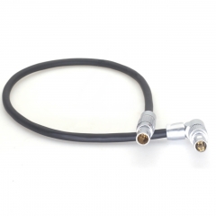 AR97 0.3m Trinity 2 Post LBUS 4 Pin to 5 Pin Power and Date Cable for ARRI Starlite Monitor
