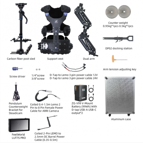 Camera Stand for Cinematic Camera+ Monitor for display screen