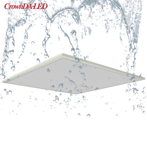 600x600mm 2x2ft 40W painel de luz LED impermeável, 110-130lm / w, 2700K-6500K, 200-240VAC, 5 anos de garantia