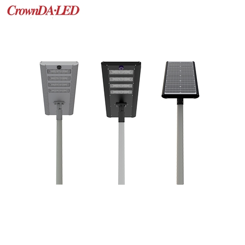 IP65 Wasserdichte SMD 50W 100W 150W 200W 300W Outdoor All In One Integrierte LED Solar Straßenlaternen, SMD3030,180lm/w, ,2850K-6800K,Ra>70