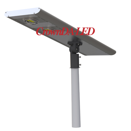 Upgrade of traditional street lights and modern LED solar street lights