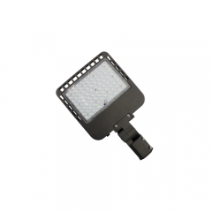 200W Shoebox Pole Lighting ETL répertorié DLC, 140lm/w, 5 ans de garantie, SMD2835, Ra>70