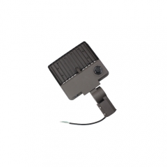 100W photocell sensor LED Shoebox Parking Lot Light DLC UL listed, 150lm/w, 5 years warranty, SMD2835, Ra>70