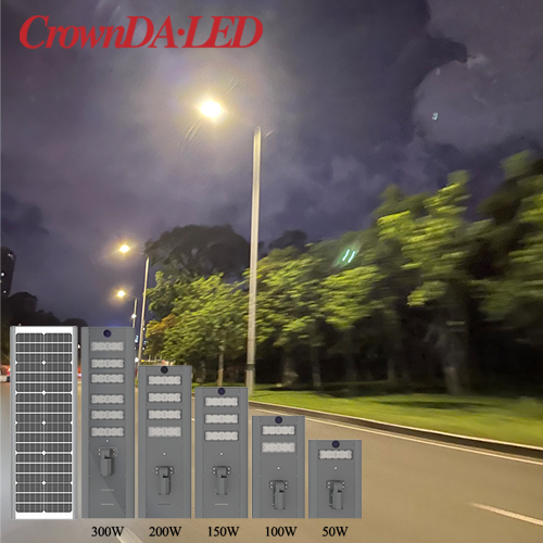 LED street lights and solar street lights have been more used in China