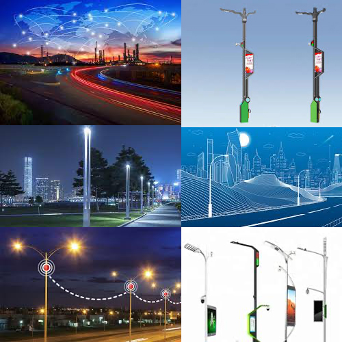 The green revival of street light poles in smart cities