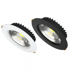 Dia235mm COB recessed led downlight 15W 1-10V dimmable