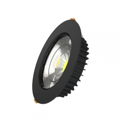 Dia235mm COB recessed led downlight 15W 1-10V dimmable
