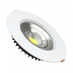 15W standard cob ceiling downlight with ring size dia270mm