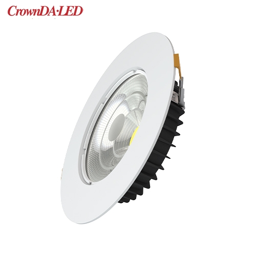 Yeso de mazorca Dali 36W en downlight