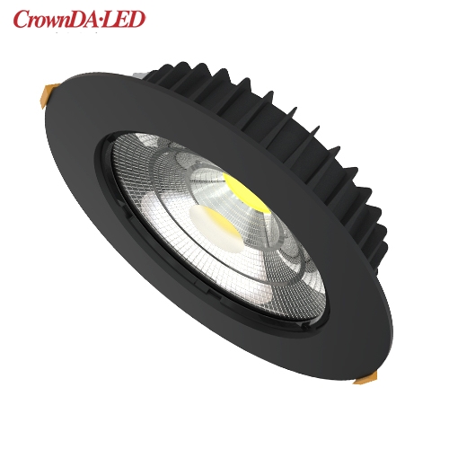 1-10V 36W cob fire rated downlight 245mm