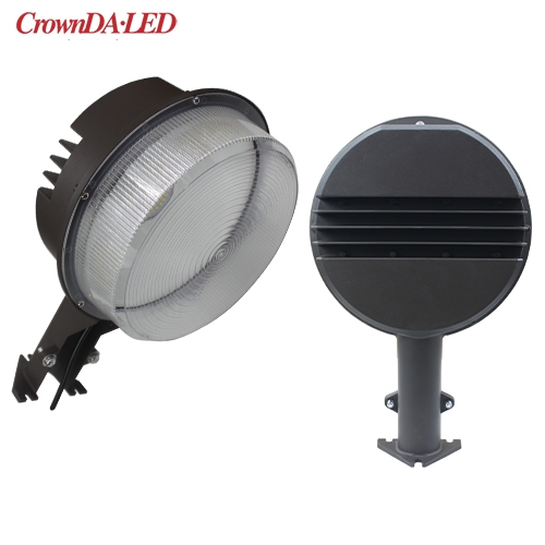 YAXW series ETL DLC listed barn lights with inside photocell sensor for garden, 30W-150W, 130-150 lm/W, 5 years warranty