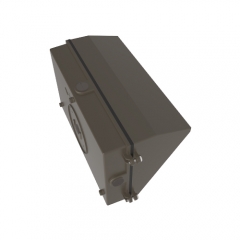 Светодиодный настенный светильник серии WPXW, внесенный в список ETL DLC, с датчиком фотоэлемента, 40–150 Вт, 110–120 лм/Вт, гарантия 5 лет